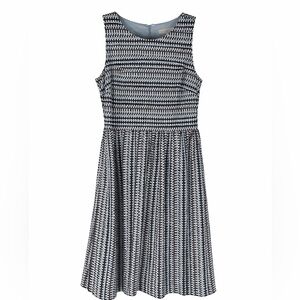 NWT LOFT Blue Boho Pattern Dress